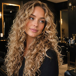 Resultado de permanente rizada en Mirik Beauty Barcelona