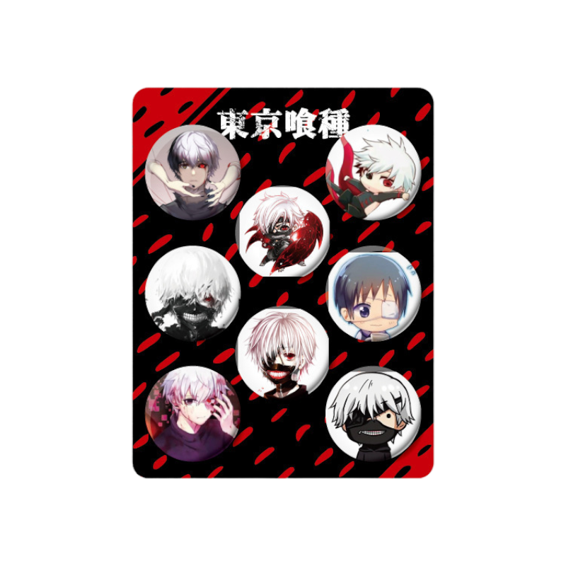Thumbnail: Anime One Piece/Naruto/Attack on Titan/Tokyo Ghoul/Jujutsu kaisen badge