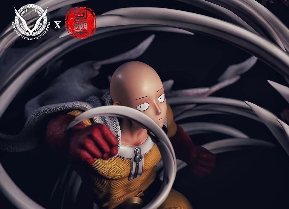 Thumbnail: One Punch Man 1/4 CROSSROAD Saitama Golbal Limited 288 PCS