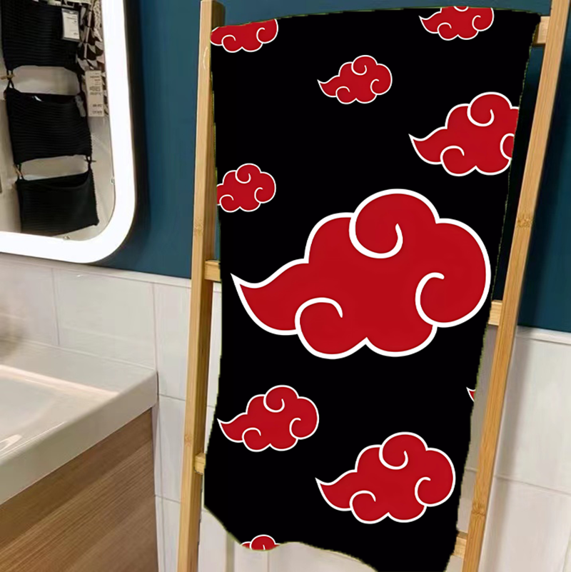 Thumbnail: Anime One Piece/Naruto Towel/Beach towel/Bath towel