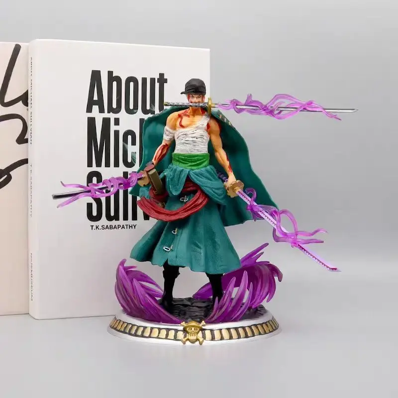 Three-Blade Style Bloodied Zoro Miniature