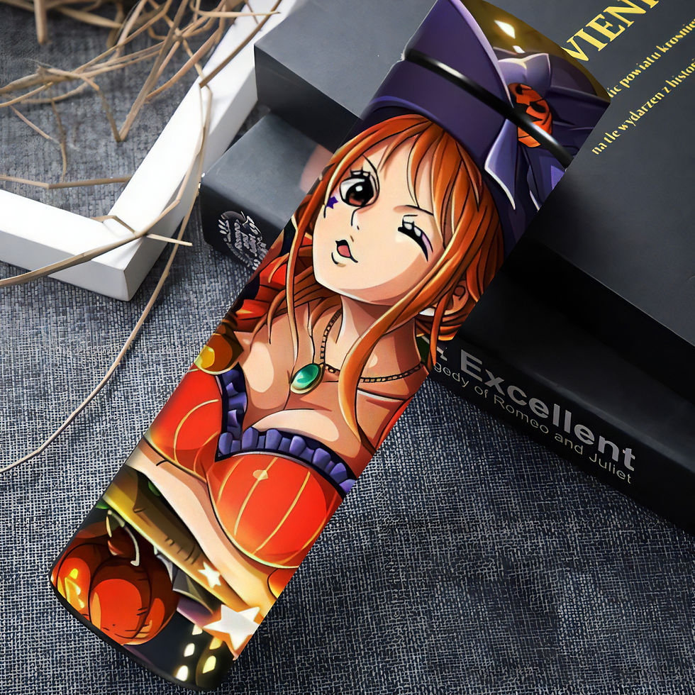 Thumbnail: Anime Naruto/One Piece/Superhero Water Bottle Tumbler Stainless Steel 500ML