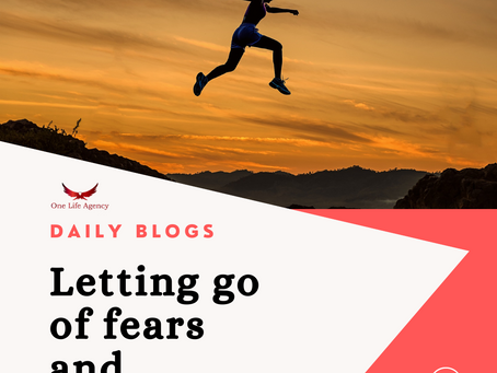 Letting go of our fears and limitations