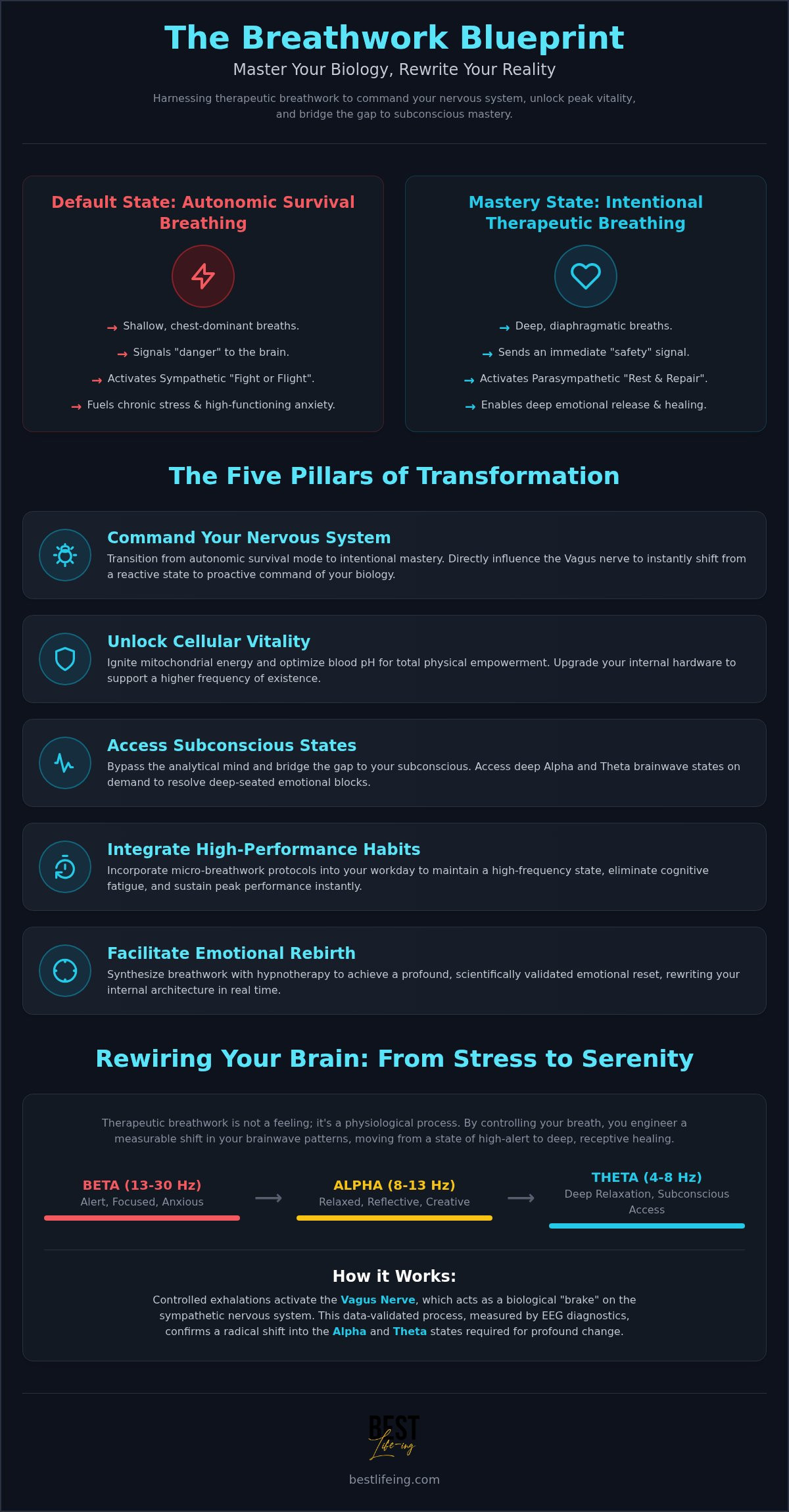 Benefits of therapeutic breathwork