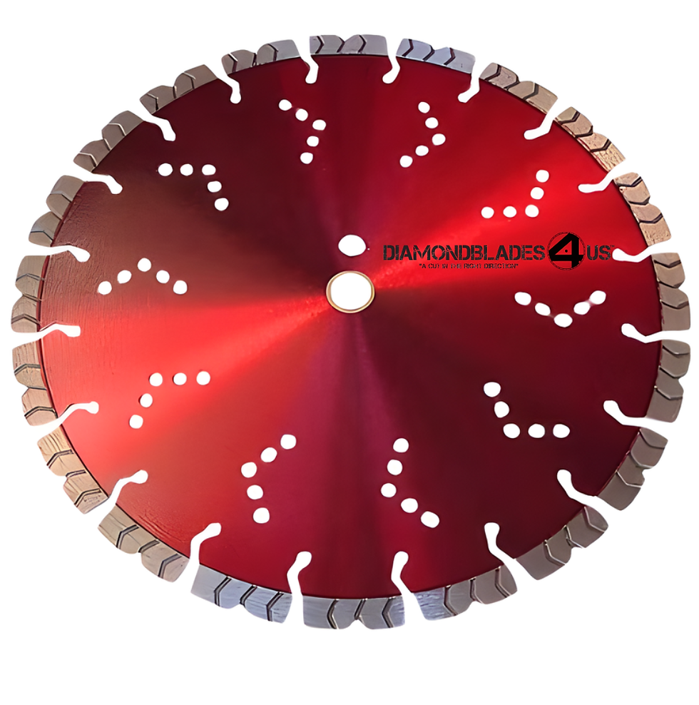 6-Pack DPT 4.5-Inch Diamond Saw Blades – Segmented For Concrete, Brick, Masonry
