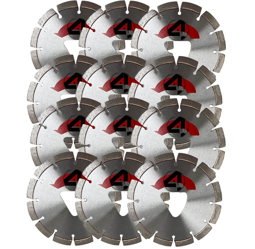 6 inch Early Entry Diamond Blade Bulk 12 Pack Compatible w Husqvarna 150 Ear