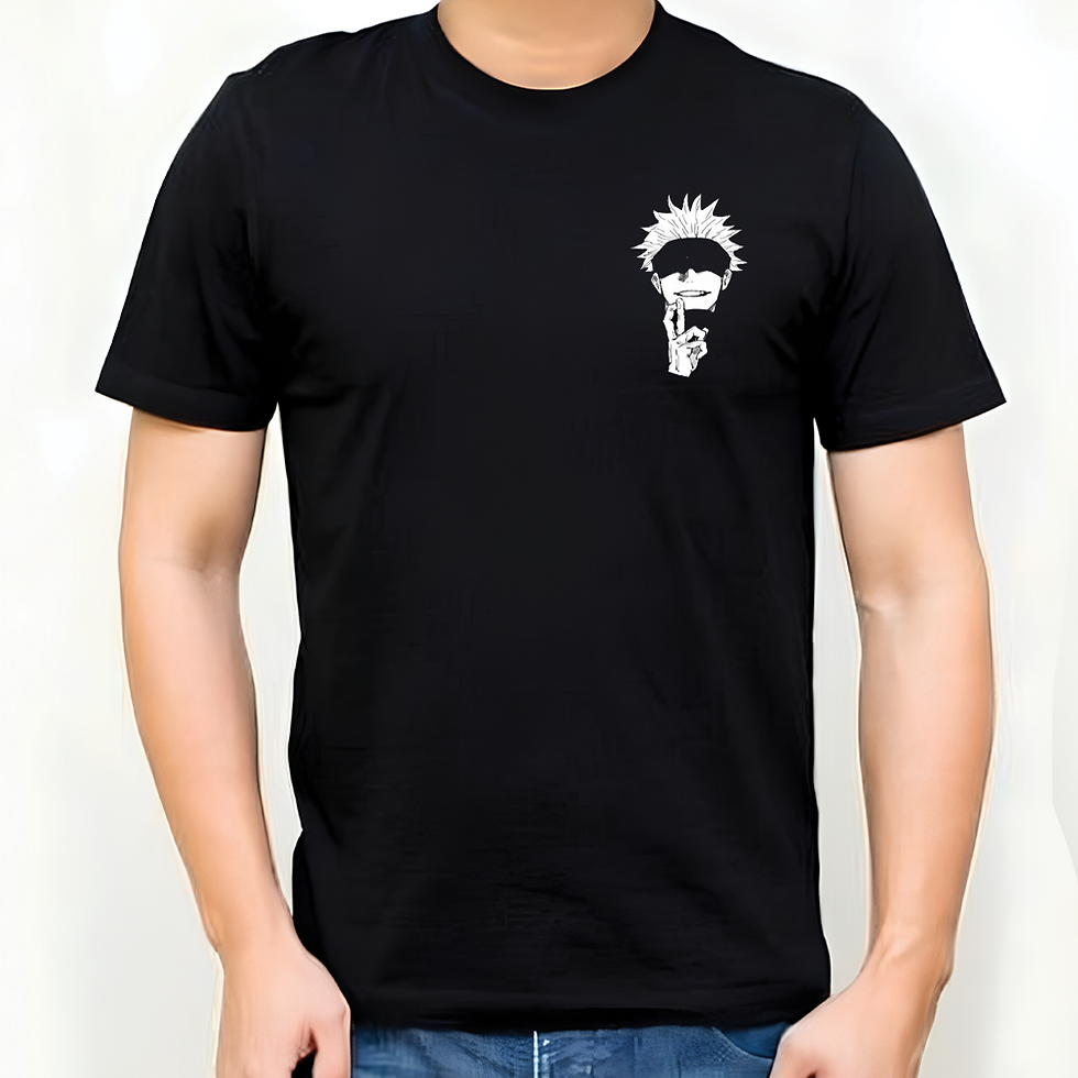 Thumbnail: Skymung Printed T-Shirt for Men - 100% Cotton, Regular Fit, Soft Breathable Fabr