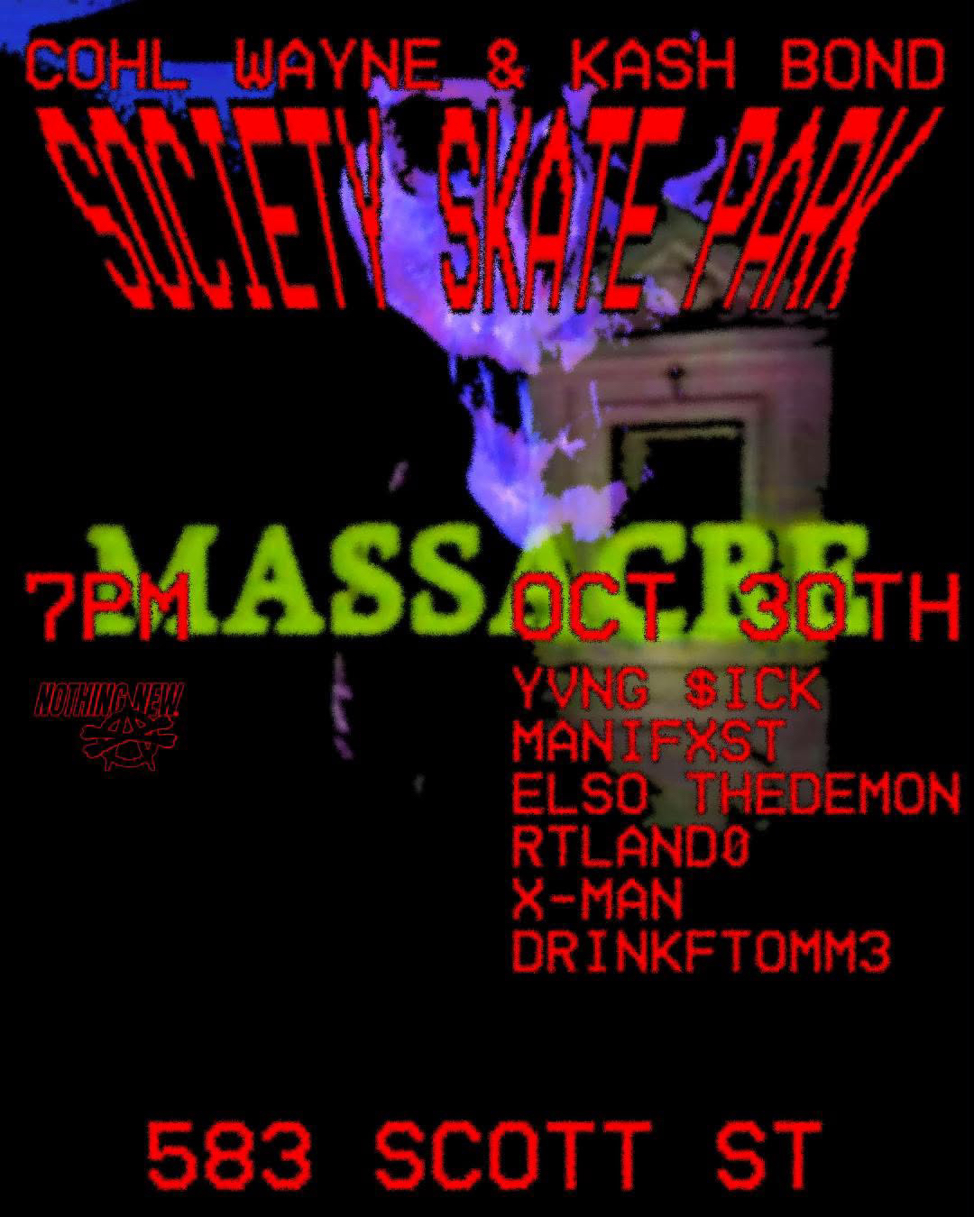 Society Skatepark Musical Massacre