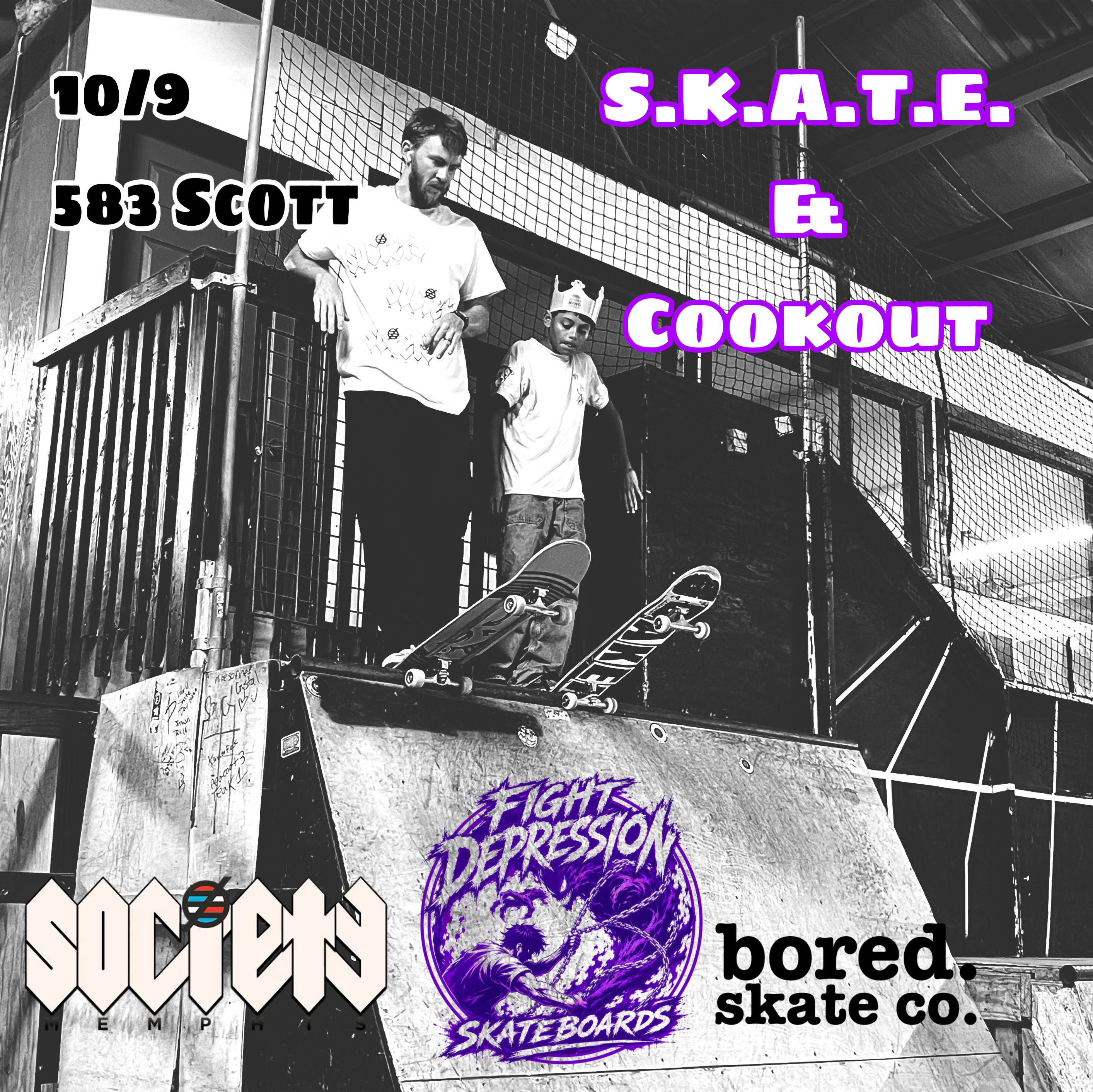 S.K.A.T.E and Cookout