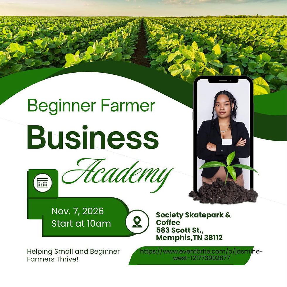 Beginner Farmer Business Academy