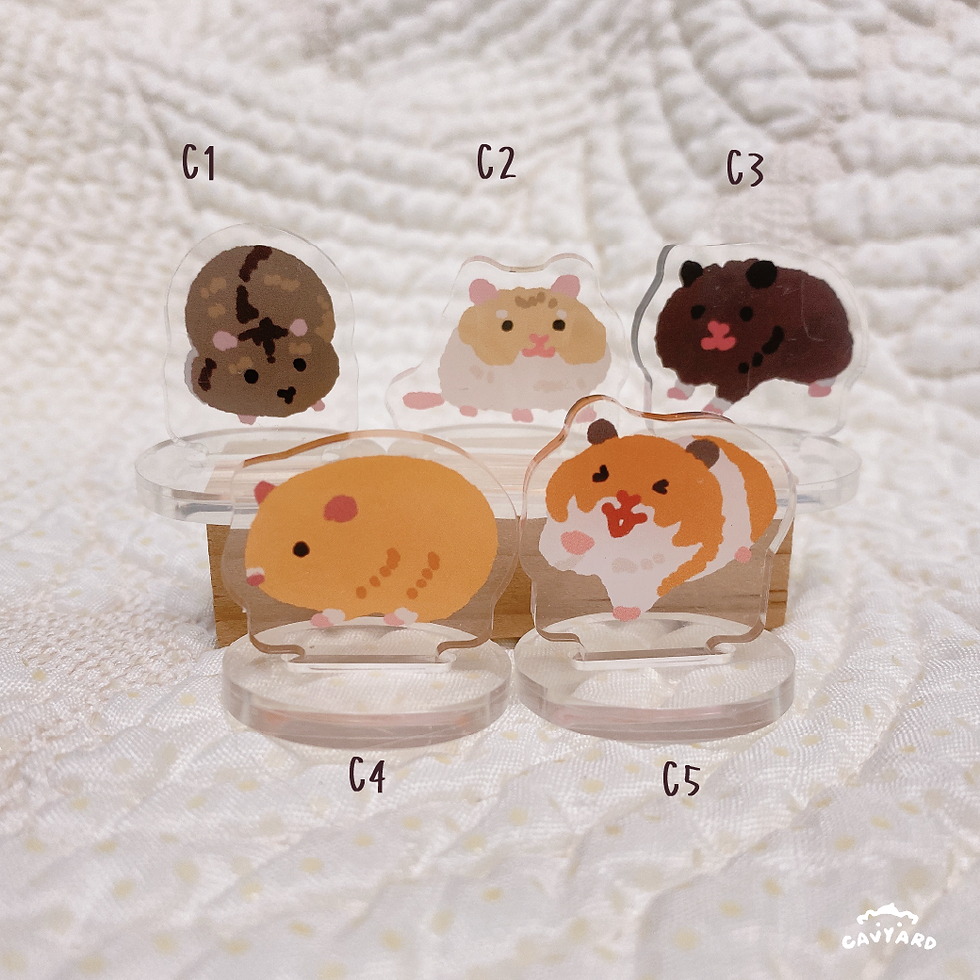 縮圖：倉鼠系列立牌