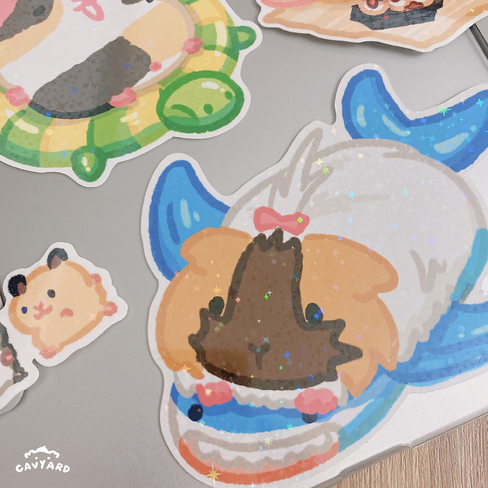 縮圖：閃亮亮防水大貼紙