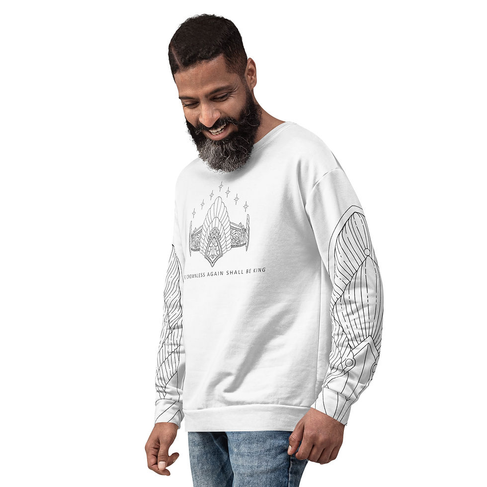 Thumbnail: LOTR King's Armour unisex Sweatshirt