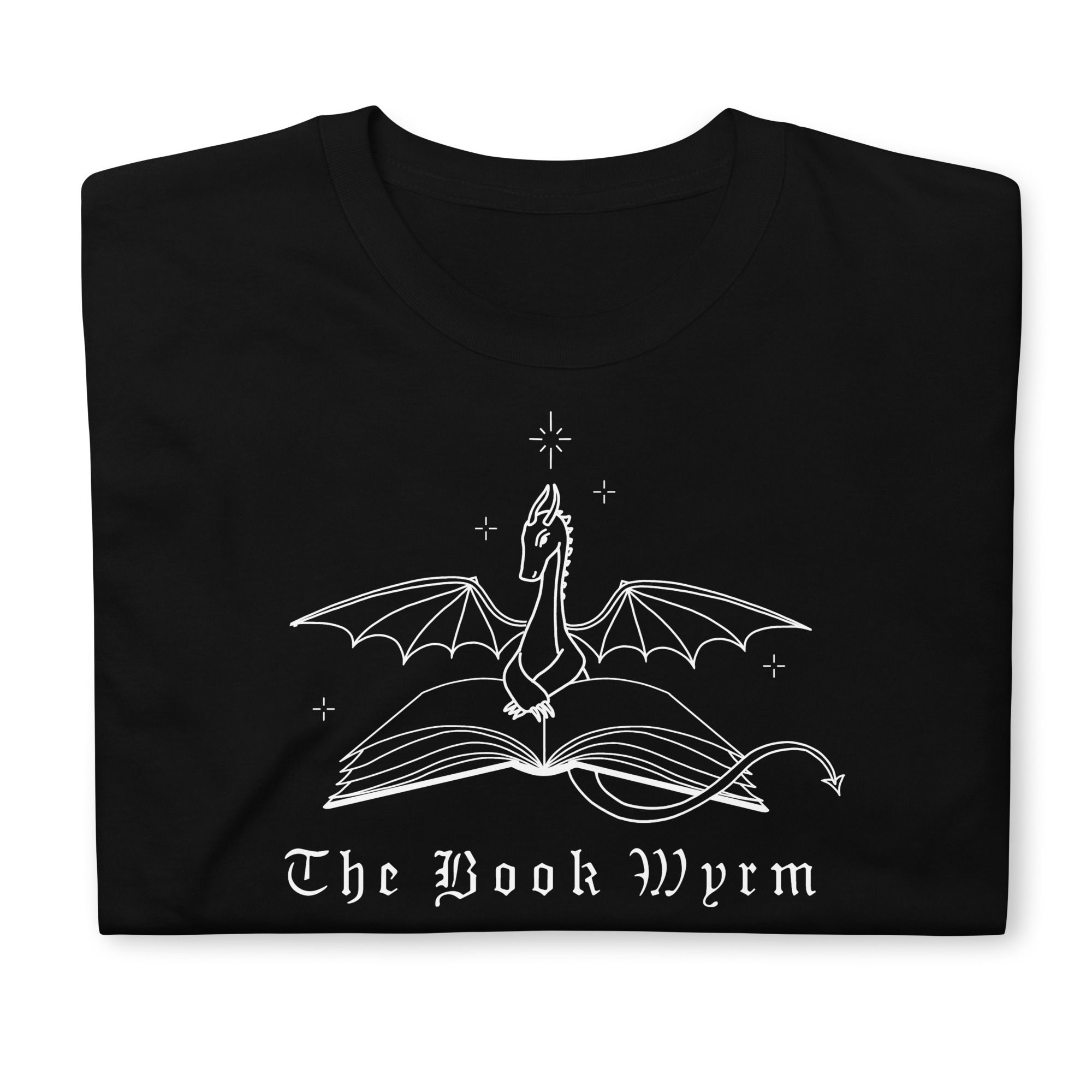 "The Book Wyrm" unisex T-Shirt