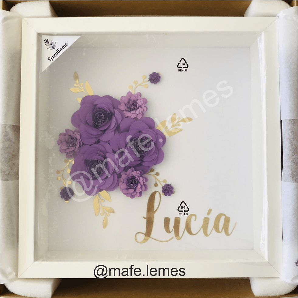 Miniatura: Cuadro esquina flores #2