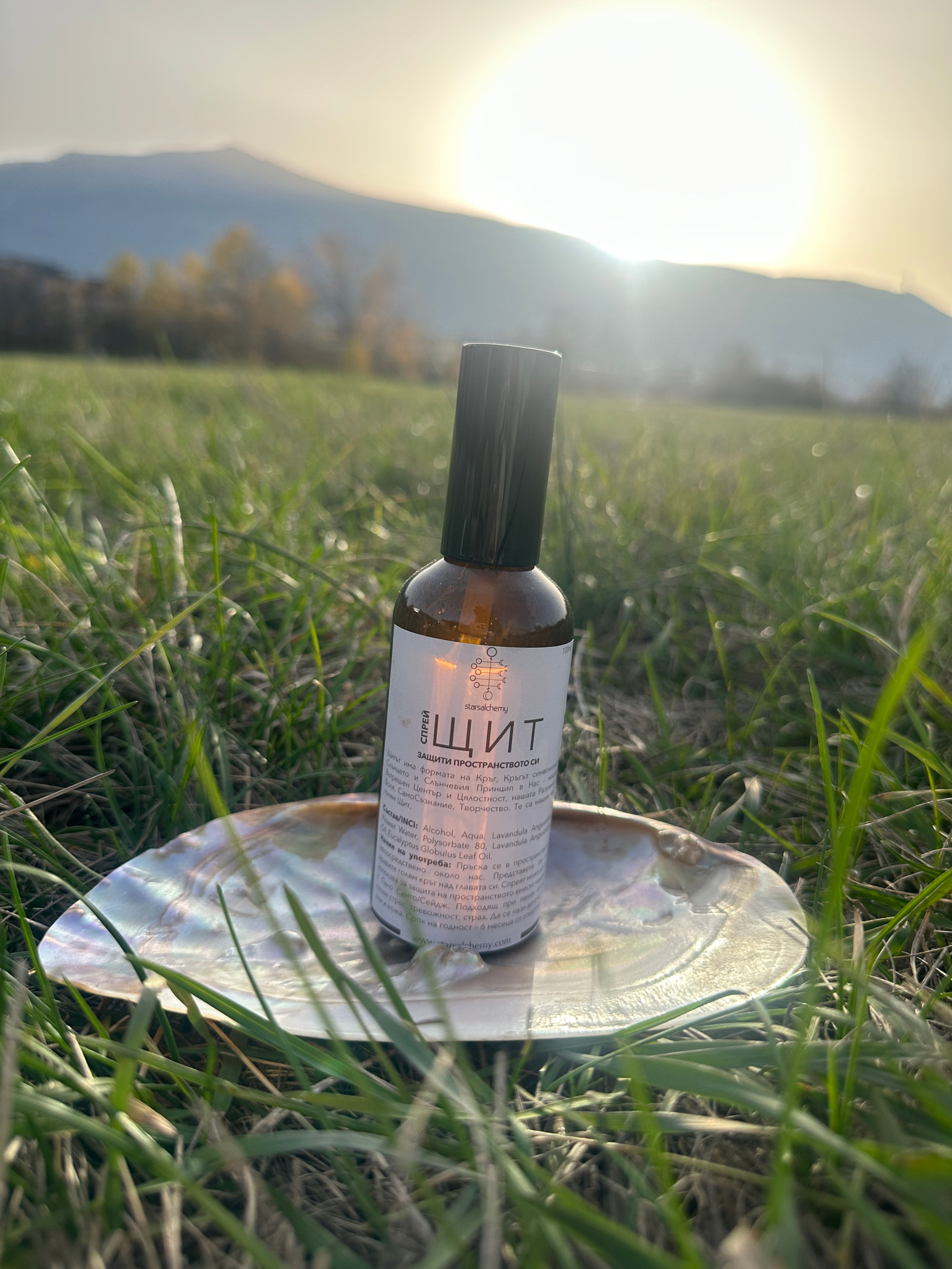 Spray "Recharge" with crystals