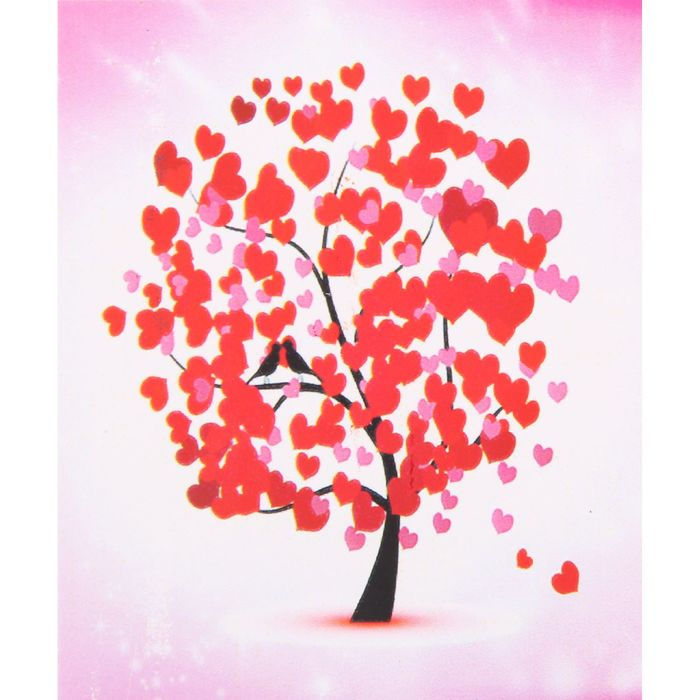 Миниатюра: Алмазная вышивка с частичным заполнением  с подставкой