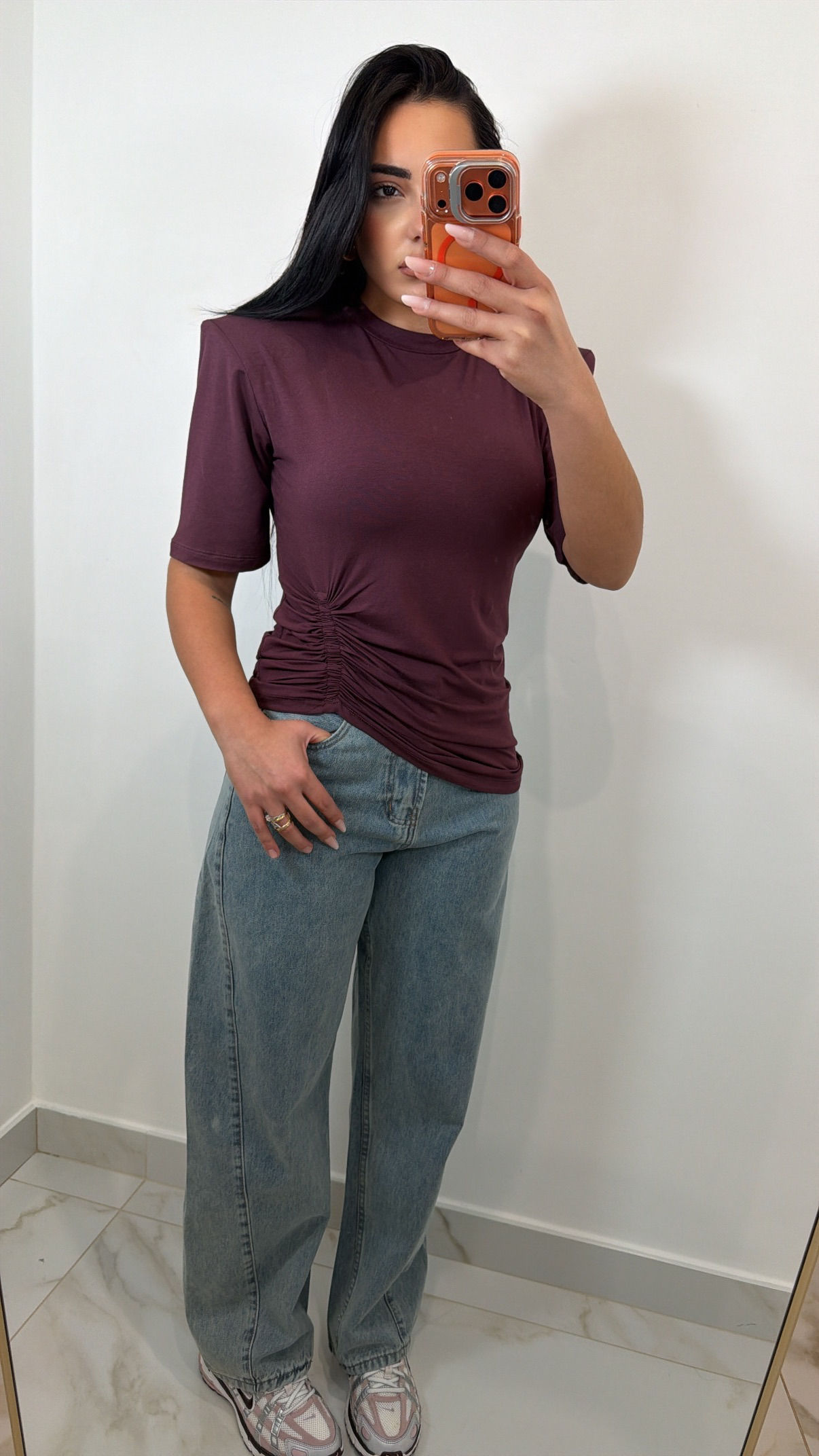 Maglia JUSTWEST INCRESPATA