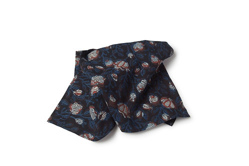Forest Flower Pocket Square