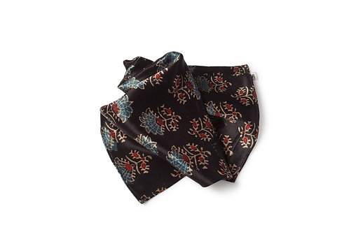 Hand Printed Pocket Square