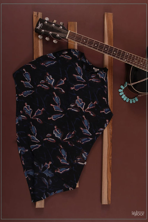 Asymmetrical Top - Indigo