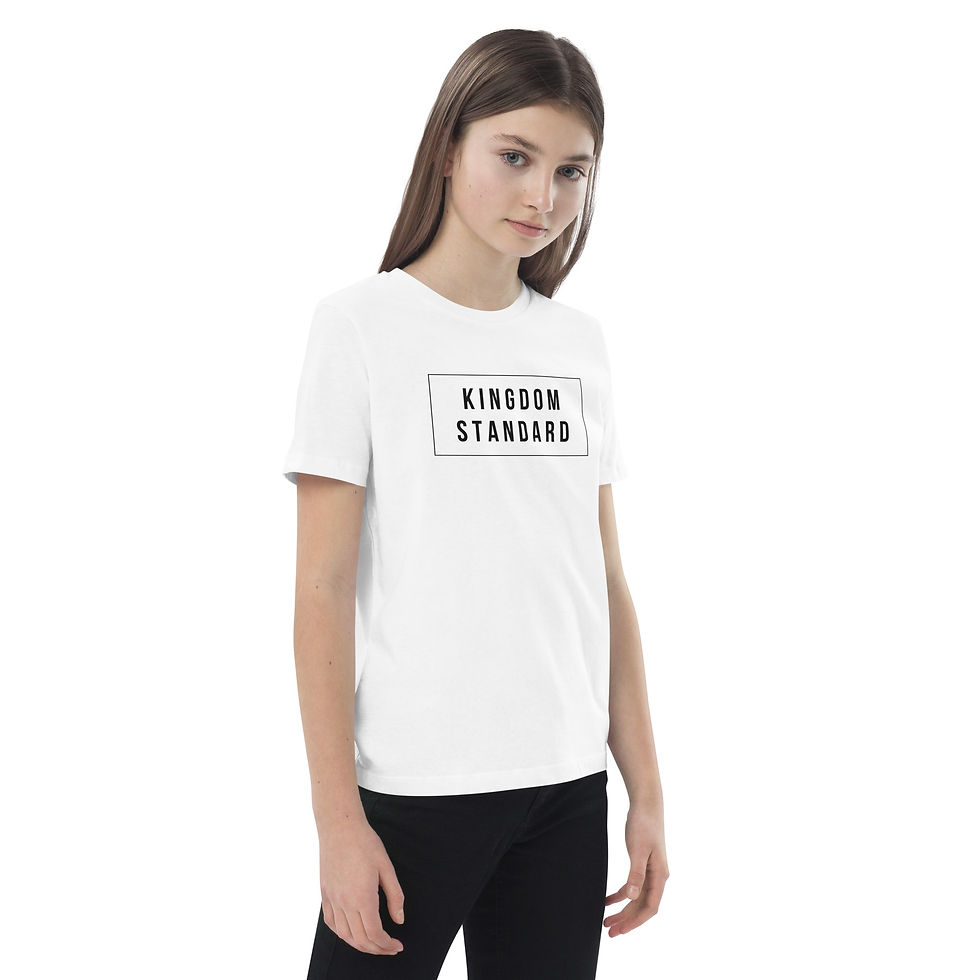 Thumbnail: White Kingdom Standard Organic cotton kids t-shirt