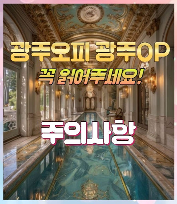 광주오피 주의사항