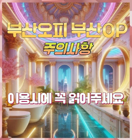 부산오피 주의사항