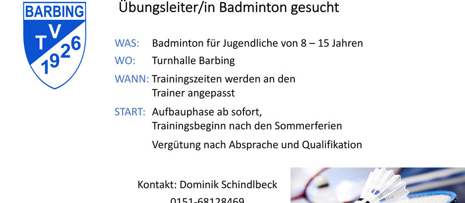 TV Barbing Badminton
