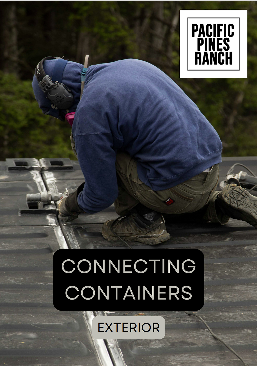 Container Cable Connection External Container Connection Details - Exterior | Pacific Pines Ranch