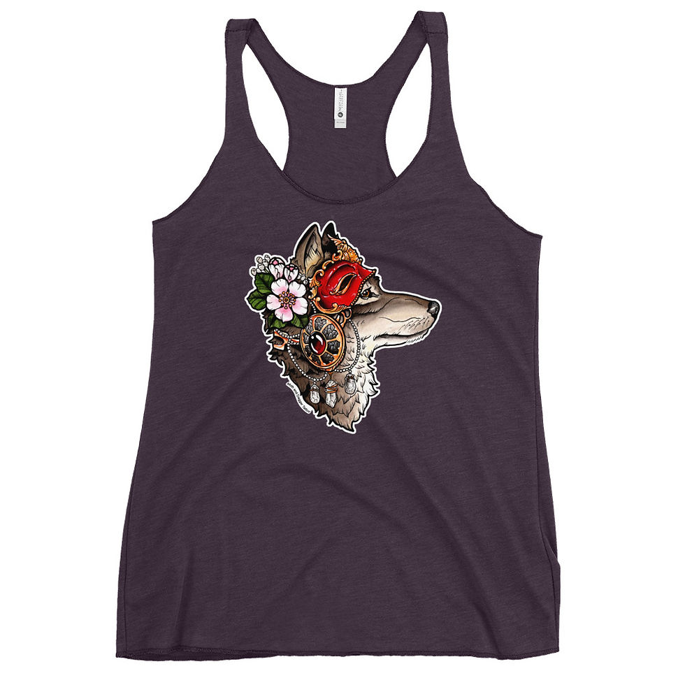 Thumbnail: Wolfmask Racerback