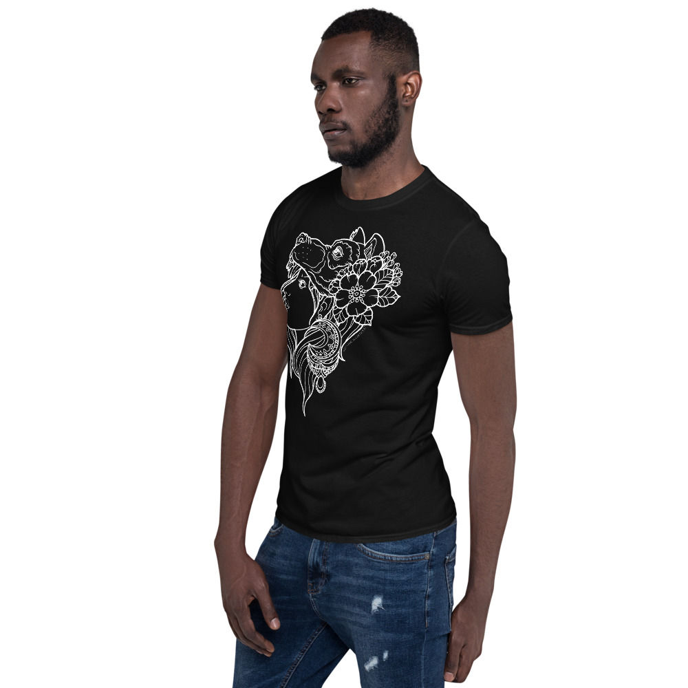 Wolf Girl (W) Unisex Cotton Tee