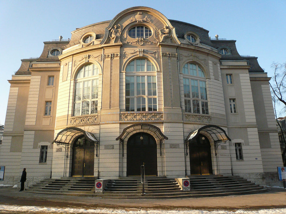 St Gallen, Switzerland | Tonhalle | Solo Recital