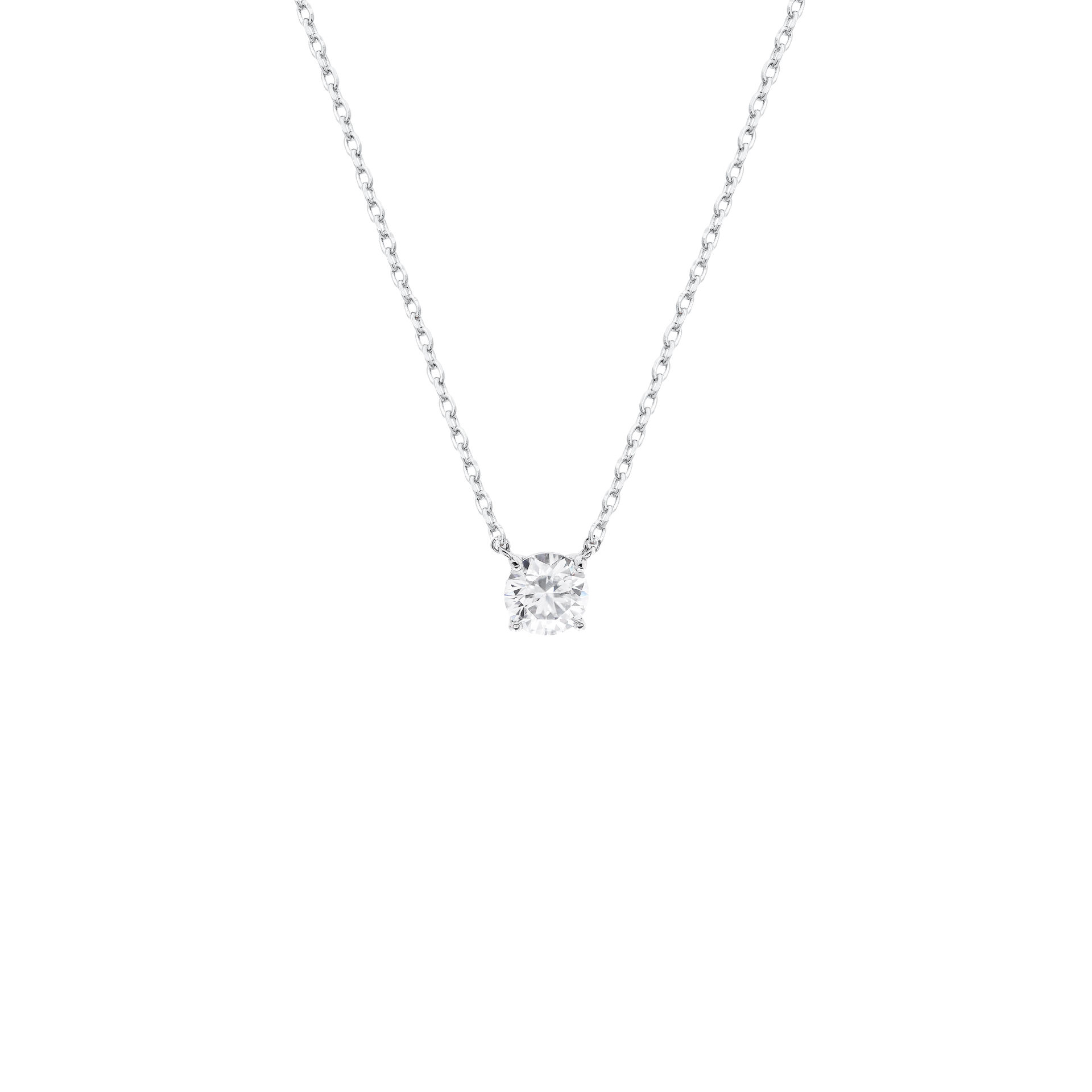 COLAR SOLITÁRIO  MOISSANITE