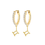 Thumbnail: ZODIAC SIGNS GOLD HOOPS