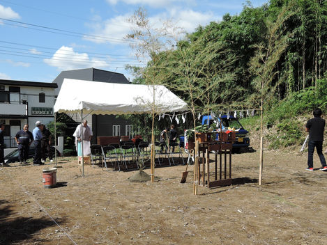 我孫子の2世帯住宅 着工