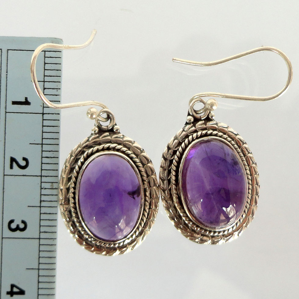Thumbnail: 1006 Sterling Silver Knitted Earring