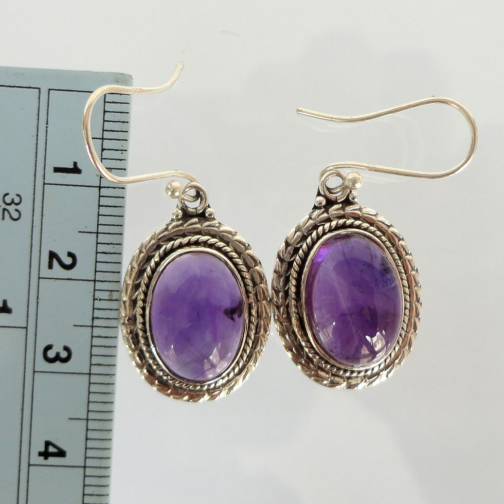 Thumbnail: 1006 Sterling Silver Knitted Earring