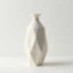 Geometric Ceramic Vase