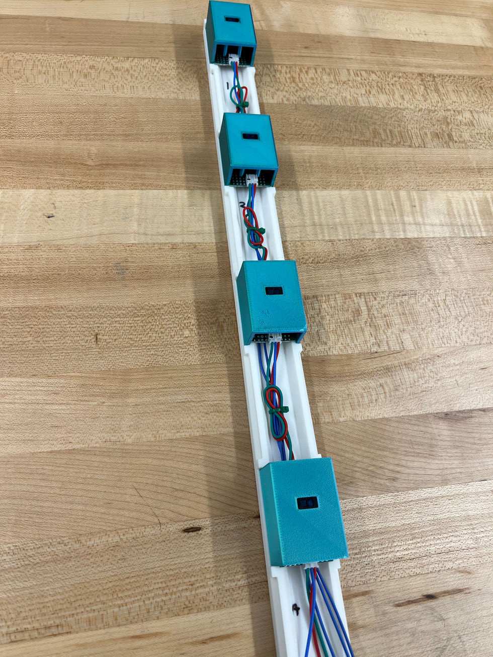 IR Sensor Setup for Weight Plate Tracking