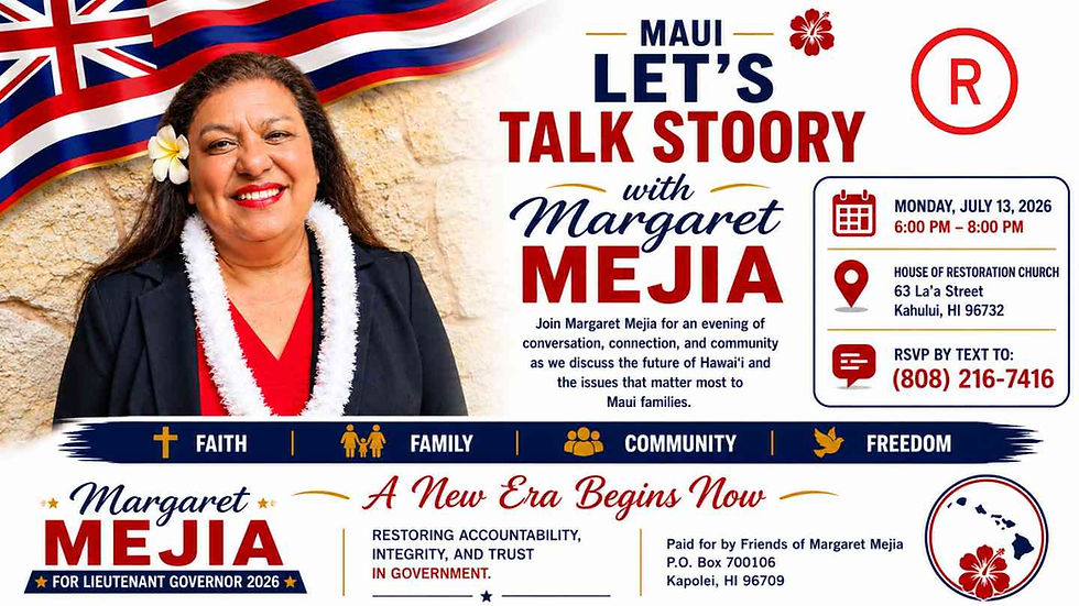 MAUI-LET'S TALK STORY