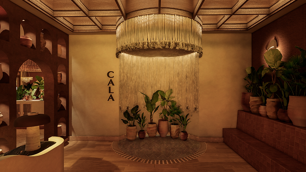 Cala Mediterranean restaurant interior design at PV in Phoenix by House of Form.