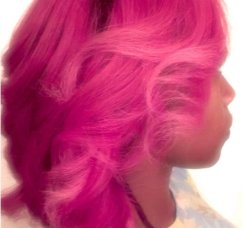 Fashion Pink Hair Color