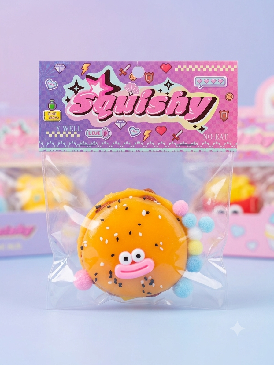Squishy Toys – Cute Slow Rise Stress Relief Squishies (Assorted Designs)