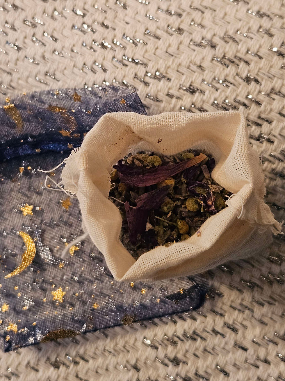 Thumbnail: Sweet Dreams Mojo Bag - filled with magical ingredients to help you sleep