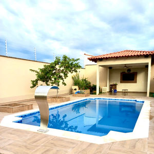 Piscina em Vinil Cantos Internos Invertidos