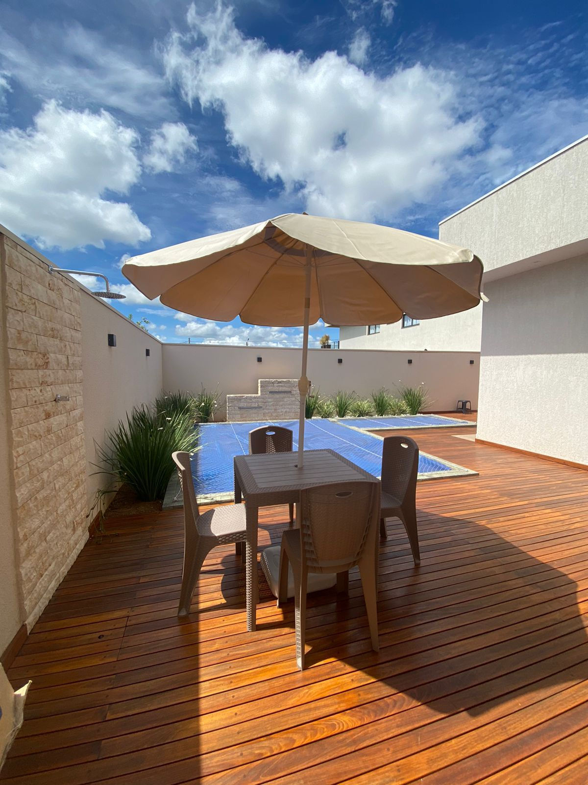 Ombrelone 2M Bege Linha Especial