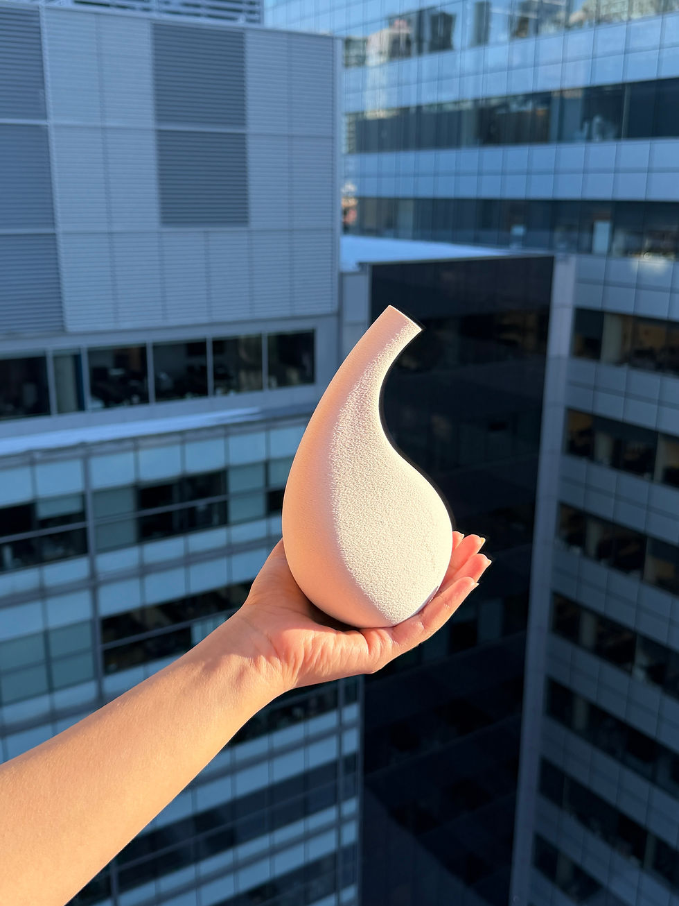 Thumbnail: Elora Duo Sculptural Vases – Organic Minimalist 3D Printed Home Décor Pair