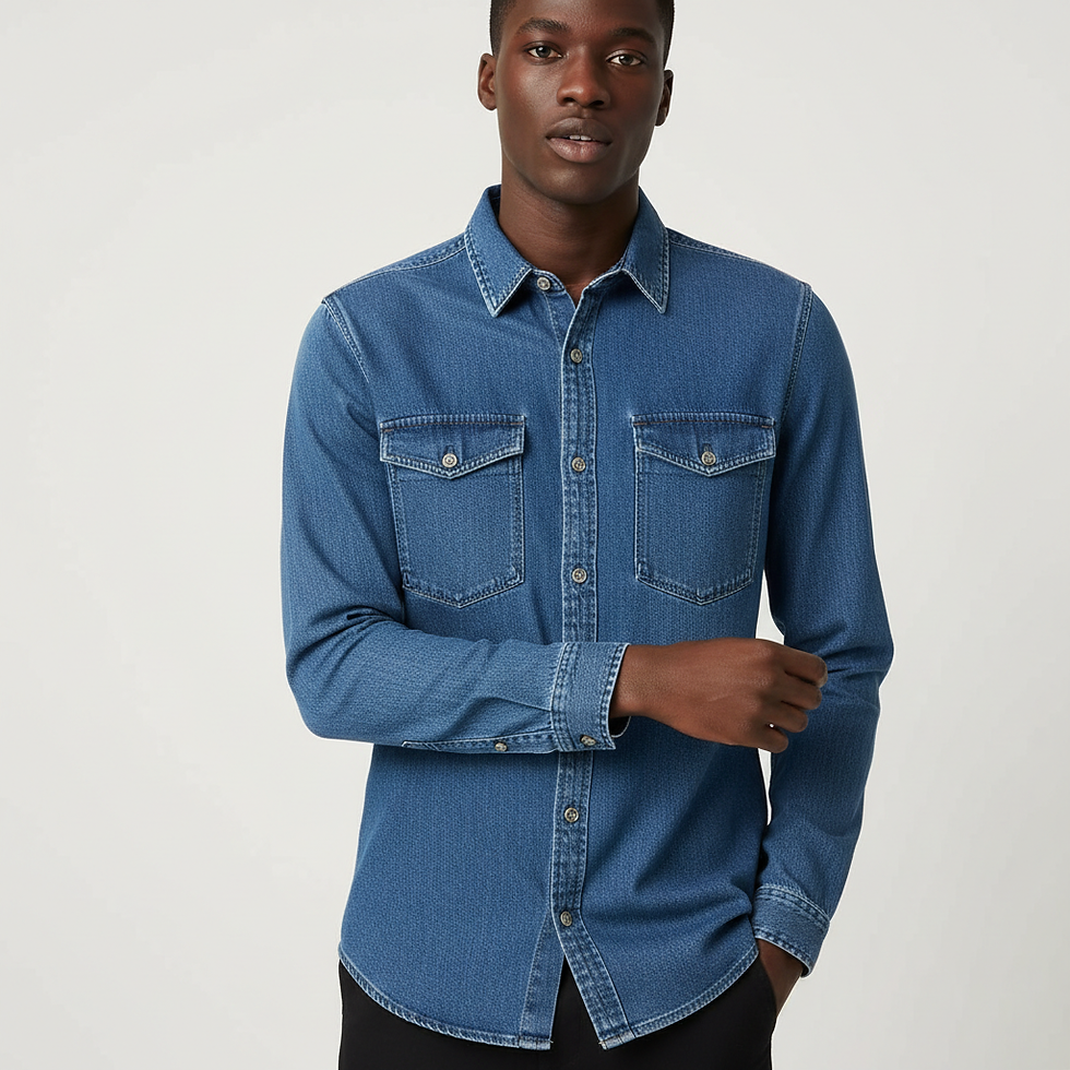 Camisa Jeans Casual