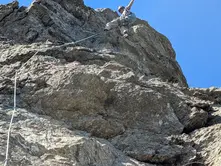 Attentat Gériatrique – grande voie dans le Caroux au Bastion (gorges de Colombières)